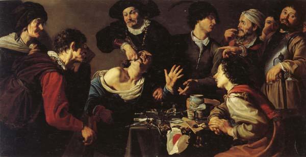Theodoor Rombouts The Tooth-puller
